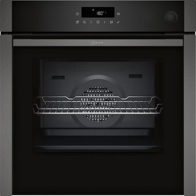 Neff B6AVJ7AG3 N 50, Einbau-Backofen mit Dampfunterstützung, 60 x 60 cm, Graphit