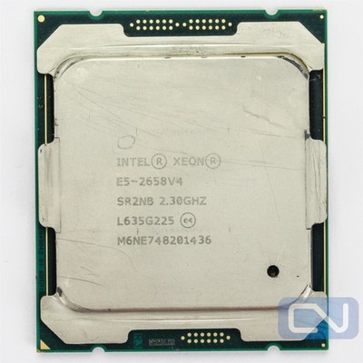 Intel Xeon E5-2658 v4 2.3GHz 35MB 14 Cores SR2NB LGA2011-3 B Grade CPU