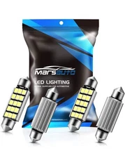 Marsauto 578 LED Bulbs Extremely Bright 400LM 2835 Chipsets for LED Interior Dom