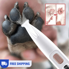 Dog Paw Fur Trimmer Rechargeable Pet's Micro Precision Hair Clipper For Grooming