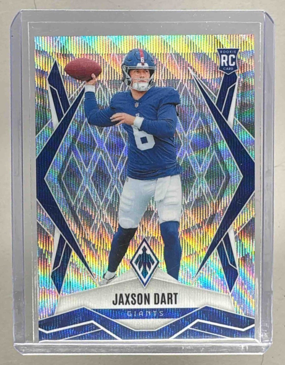 Jaxson Dart 2025 Panini Phoenix #200 Wave Rookie RC /199