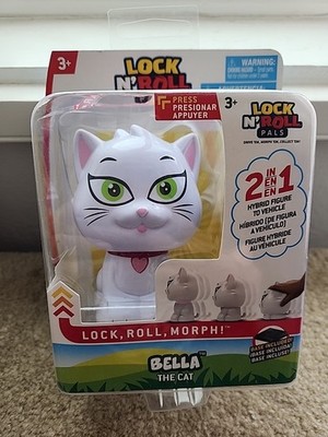 Lock N  Roll Pals 2 In 1 Hybrid Figure To Vehicle Bella The Cat   Brand New