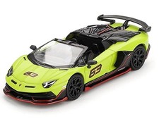 LAMBORGHINI Aventador SVJ63 Roadster  - verde shock - Mini GT 1:64