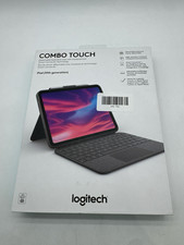  BROKEN Logitech Combo Touch for iPad 10.9" 10th Gen A16 Oxford Gray