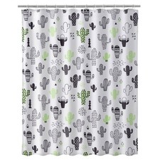 Rideau de douche Cactus