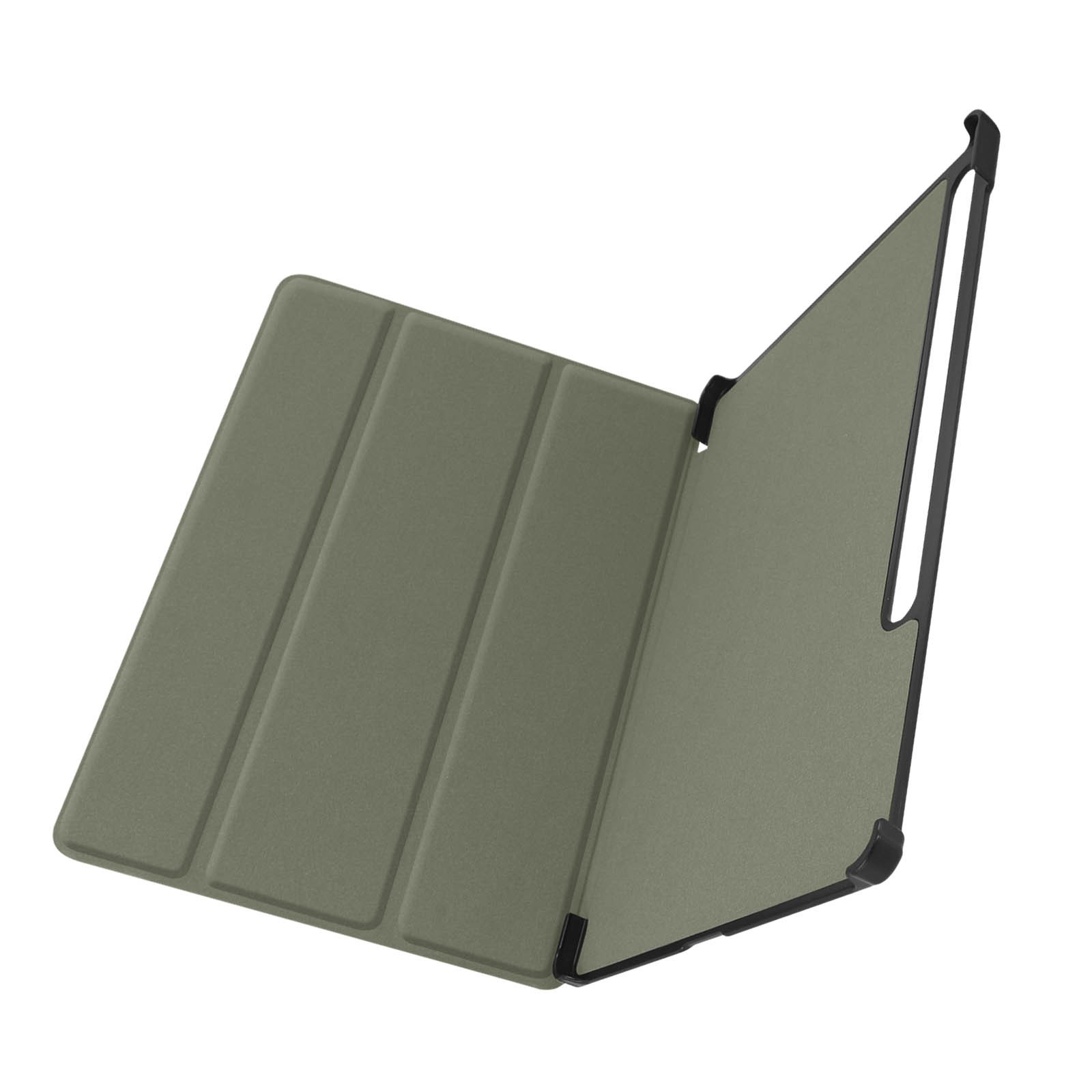 Coque mince bleu nuit pour Galaxy Tab S7 FE en similicuir premium