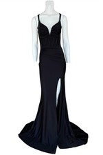 Jovani Black Maxi Evening Gown Size 2