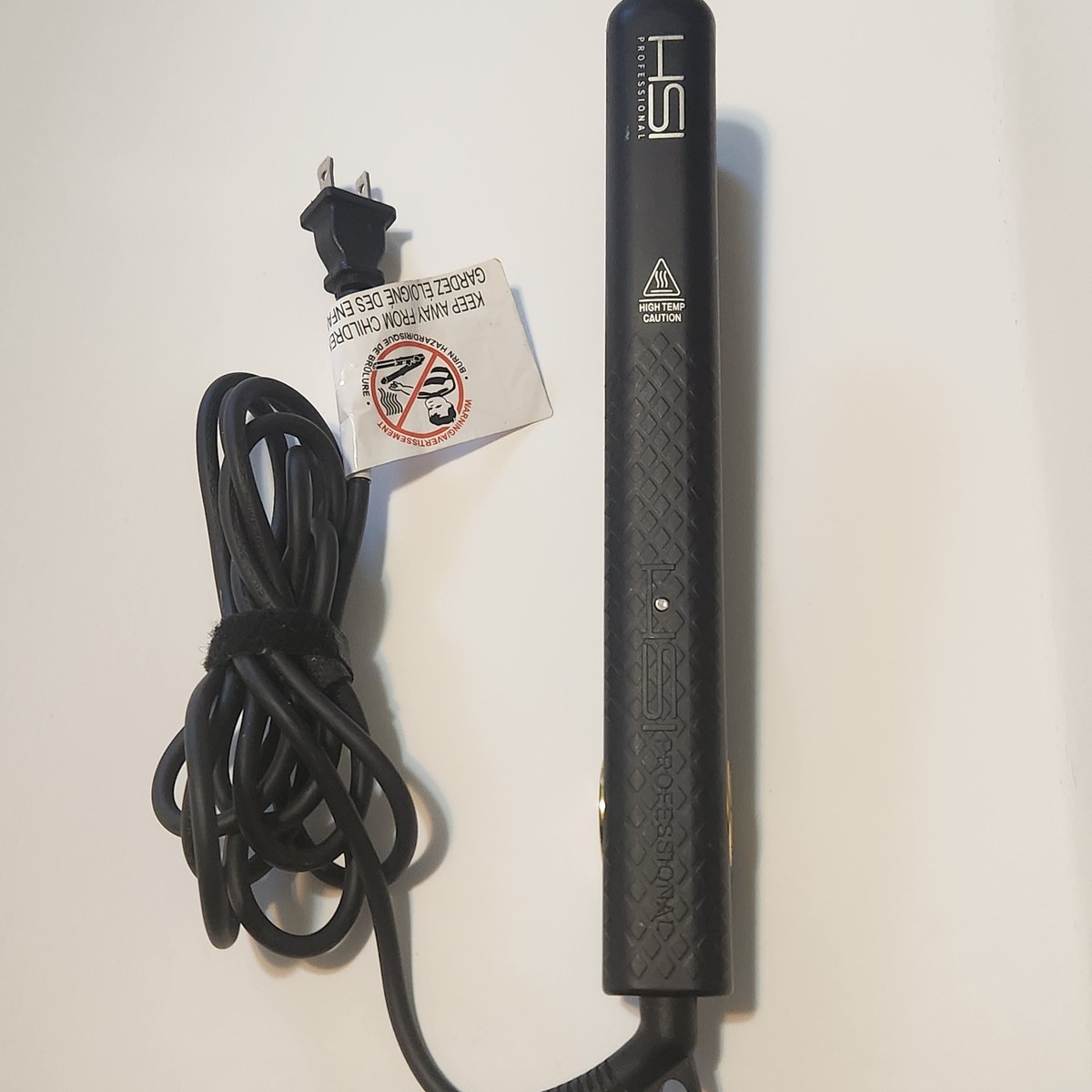 HSI Professional E038 1'' 1st Generation Ceramic Flat Iron Hair Straightener - Main Image