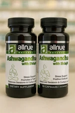 2x Ashwagandha 120 caps STRESS SUPPORT EXP 2028