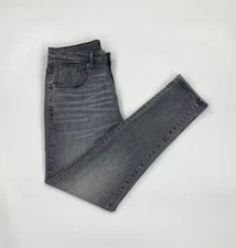 Men's Grey Wash 883 Police Jeans W30 L30 Corvo Slim Fit Tapered Stretch Denim A