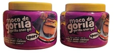 Lot of 2 Moco De Gorila SPORT 2.7oz jars Discontinued *SEE PICS*