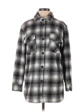 Thread & Supply Women Gray Coat XS