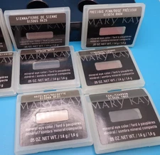 9/5 NEW Mary Kay MINERAL Eye Color & CHROMAFUSION Eye Shadows  ~ YOU PICK