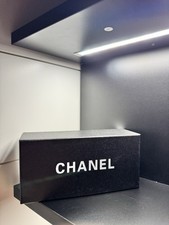 CHANEL 6057 Square Sunglasses Black Frame/Black Tinted Lenses 54-19 145