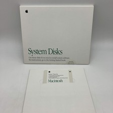 Apple System 7 Disk Set Part 914-0363-B 1991 Apple Computer Unopened