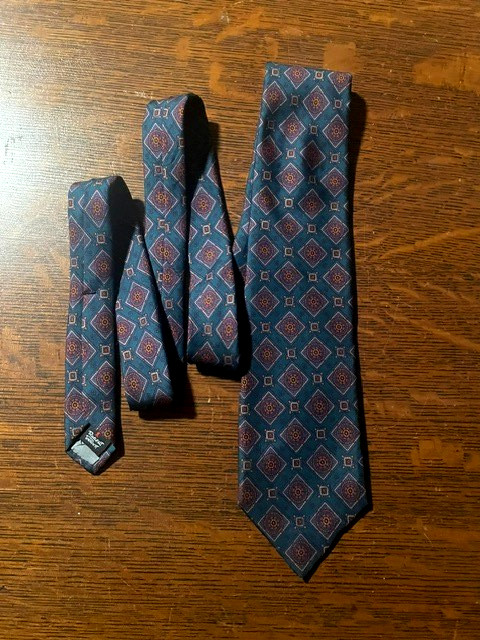 Robert Talbott - Lot of 3 Designer Silk Necktie Ties View 2