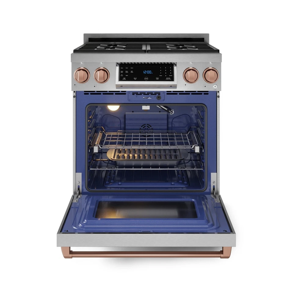 Thor Kitchen RSG30LP Gordon Ramsay 4,5 Cu. Pies - Negro mate/oro rosa Foto 3 de 4