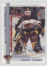 2000-01 ITG Be A Player Memorabilia Sapphire 99/100 Damian Rhodes #33 08ee