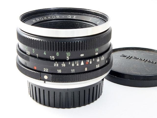 Minolta W.Rokkor-QE 35mm F4 MF Wide Angle Prime Lens Minolta SR