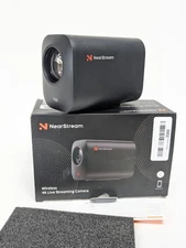 NearStream Wireless 4K Live Streaming Camera App Control Black AW VM46