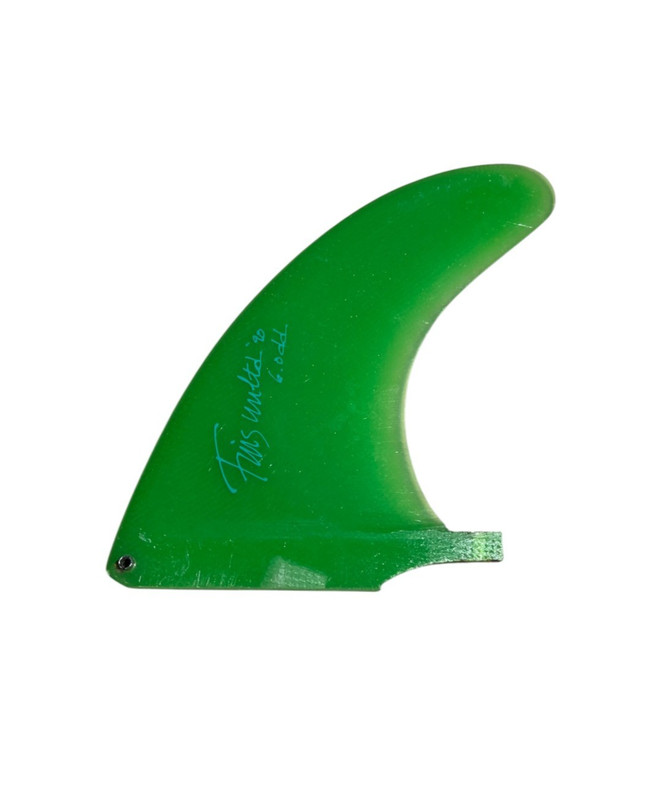 Vintage Fins Unlimited Center 6" Surfboard Fin Fiberglass Single Fin