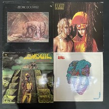 Prog Rock 16 x LP Vinyl Record Job Lot Atomic Rooster Budgie The Creatures Yes
