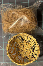 Canary Nest Kit. Nest With Materials