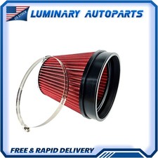 6 Inch 152mm High Flow Inlet Cold Air Intake Cone Replacement Dry Air Filter