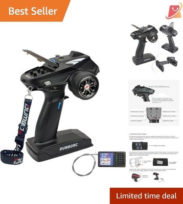 6 Channel RC Transmitter and Receiver Gyro Built-in Out of Control Protection
