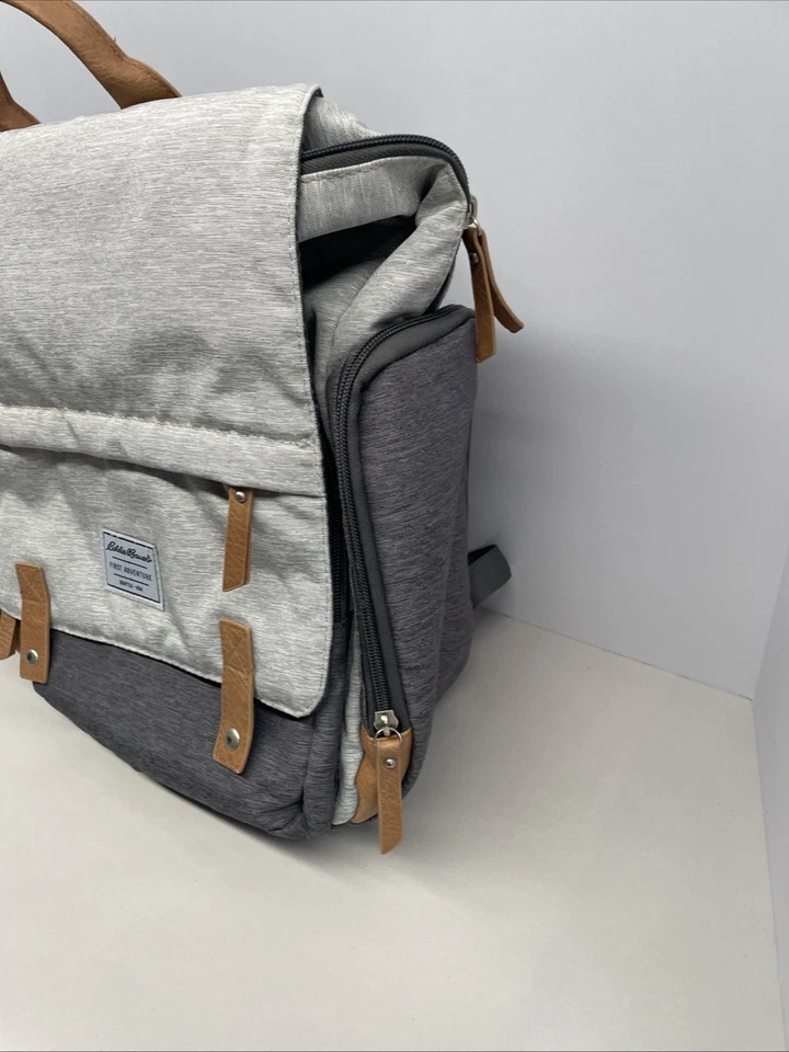 Eddie Bauer Cascade First Adventure Mochila Bolsa de Fraldas Bolsa de Transporte para Livro Laptop - Imagem 3 de 4