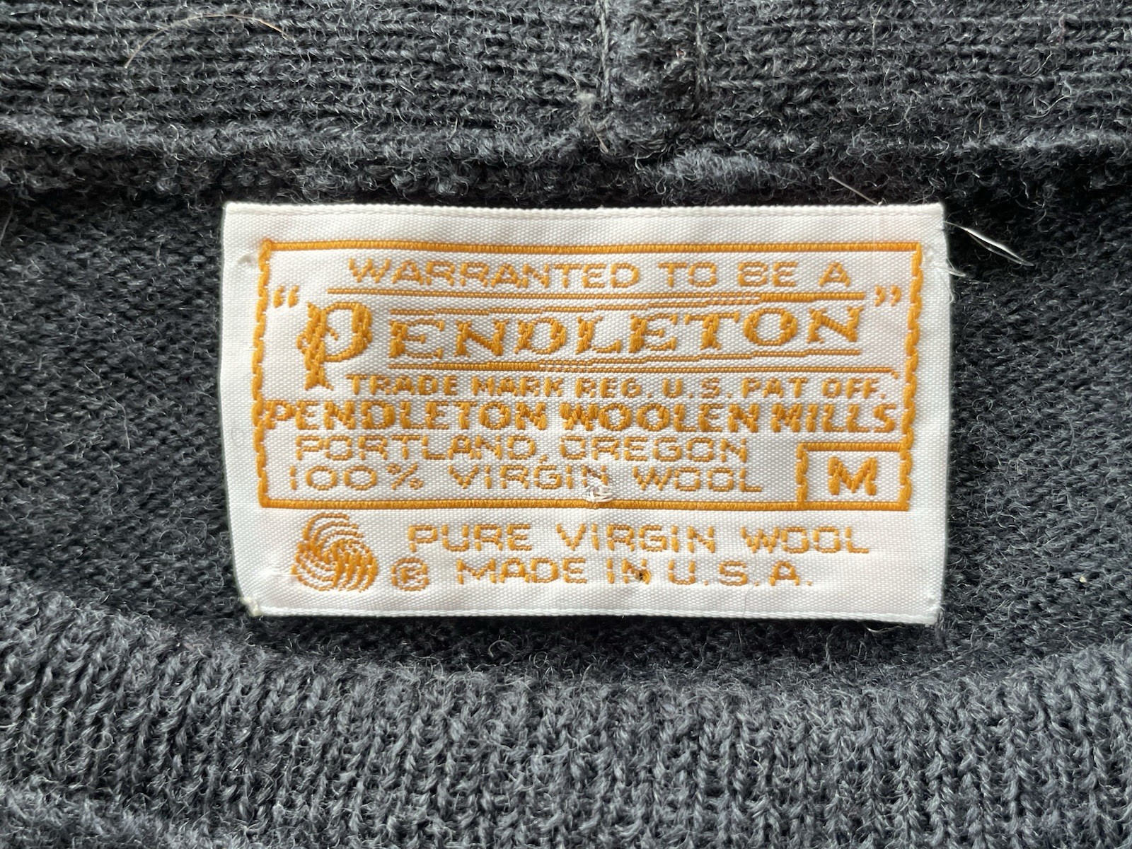 Womens Medium Pendleton 100% Virgin Wool Sweater … - image 19