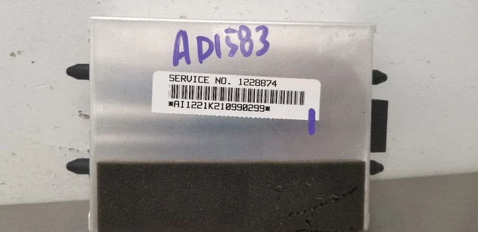 91 CHEVY CORVETTE C4 SRS CONTROL MODULE 1228874 - Image 2 of 4