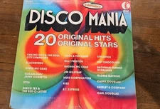 Vinyl Album LP Disco Mania 20 Original Hits TU 2410