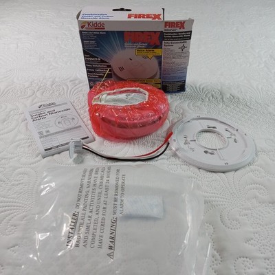 Kidde Firex Smoke Carbon Monoxide Detector Hardwired Battery Voice KN-COSM NOB