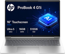 HP BB3Q8UT#ABA ProBook 4 G1i 16" Touch Notebook ultra i5 warranty to 4/23/2029