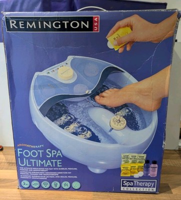 Remington Fußbad Ultimate F7027 Pediküre Aromatherapie Massage