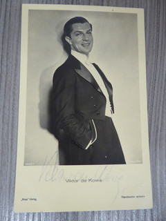 Viktor de Kowa Autogramm Film Kino Schauspiel Theater signiert Ross Verlag