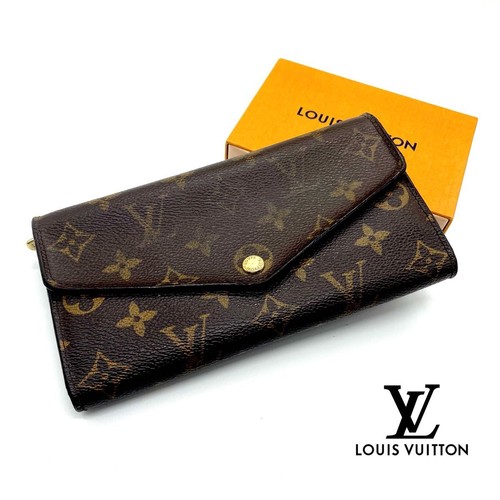 Louis Vuitton New Portefeuille Sara Monogram Long Wallet Pre-owned From Japan