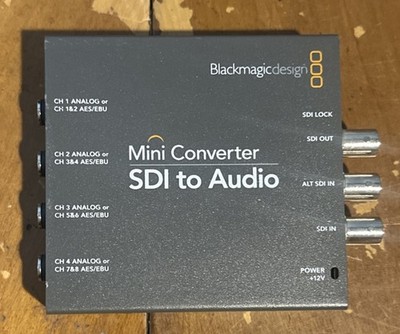 Blackmagicdesign Mini Converter Audio to SDI