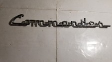 Original 1956 1957 Studebaker Commander Emblem Script 1314302 Qty 1