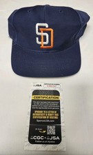 Ken Caminiti Signed Autographed San Diego Padres Hat JSA COA 
