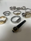 Women’s Watches Lot Of 9 Vintage Various Brands Timex Geneva May/May Not Work