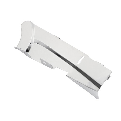 Chrome Rear Lower Belt Guard Cover For Harley Dyna Super Glide FXD Fat Bob FXDF - Picture 9 of 16