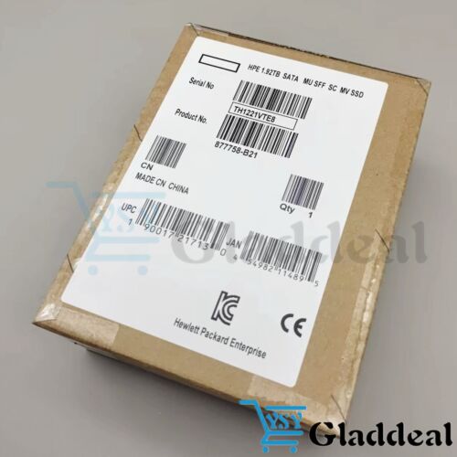 Disque SSD serveur 877758-B21 878852-001 HPE 1,92 To SATA 6G 2,5" SFF RI SC G9 Gen10 neuf - Photo 4/12