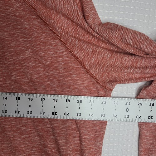 Lucky Brand Mens Large Red/Orange Long Sleeve Henley Shirt - Picture 7 of 15