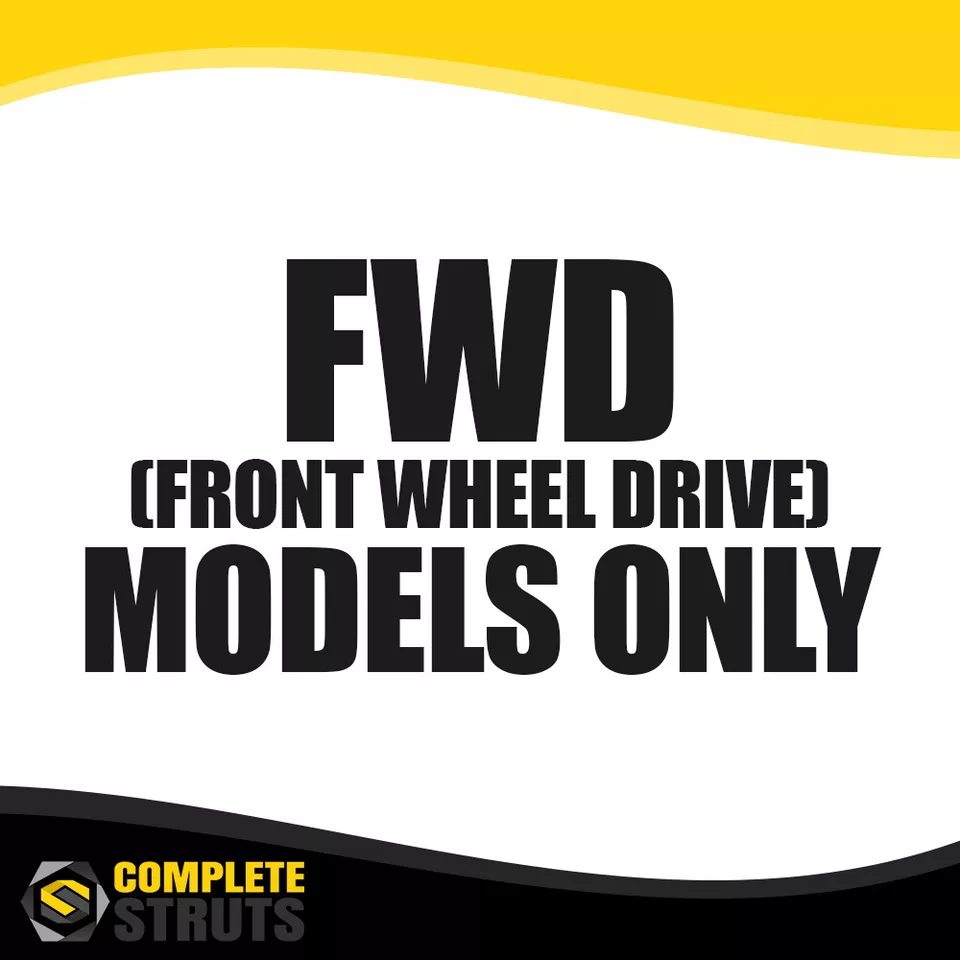 08-09 Ford Taurus FWD Front & Rear Quick Complete Strut & Coil Spring Assemblies Foto 2 de 4