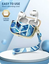 i-Blason For Apple AirPods Pro, 360° Reliable Protection AirPods Case Cover 2019