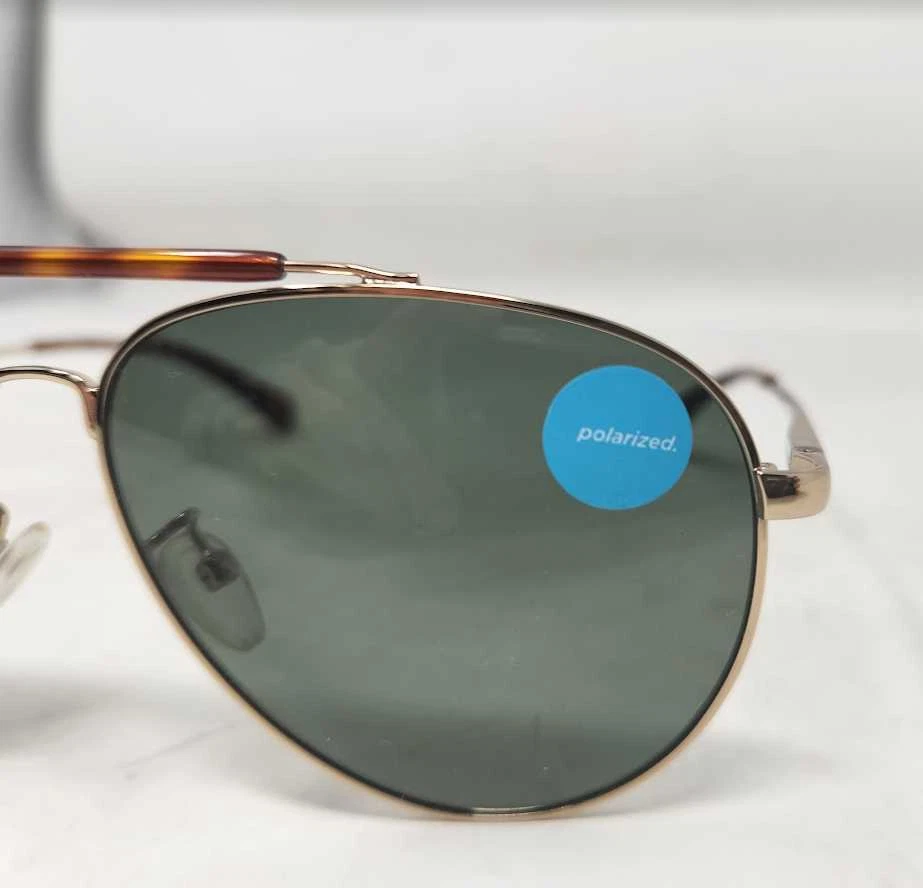 Nuevas gafas de sol Toms Maverick 301 aviador vuelo en oro amarillo polarizadas Foto 4 de 4