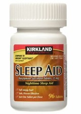 Sleep Aid Doxylamine Succinate 25 Mg, 96-Count Nighttime Sleep Aid