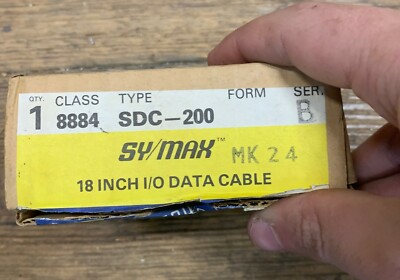 SQUARE D CLASS 8884 TYPE SDC-200 SERIES B MK 48 18'' I/O DATA CABLE NEW IN BOX